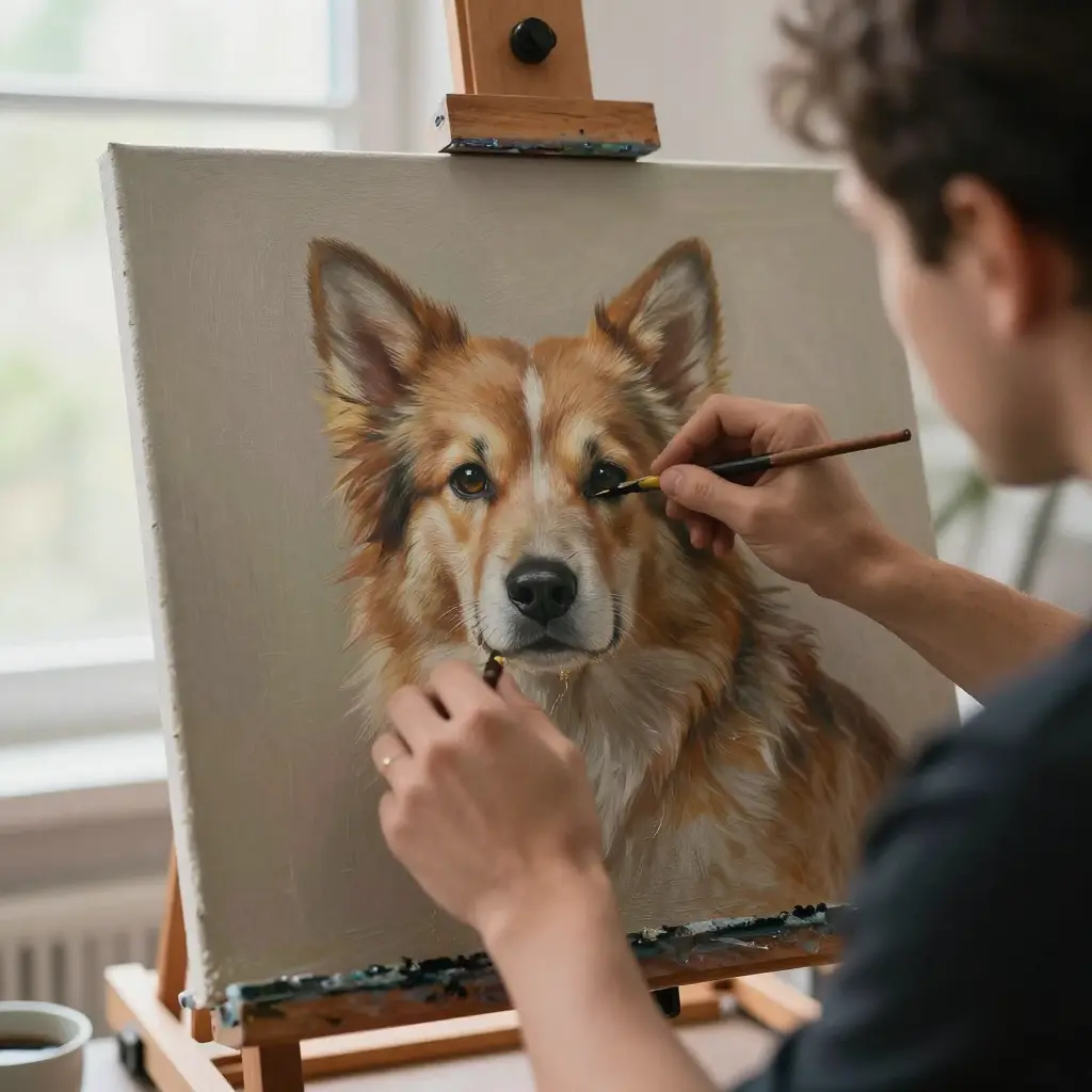 Ethereal glass abstract background